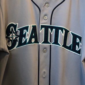 Seattle Mariners Jersey Road Gray Medium